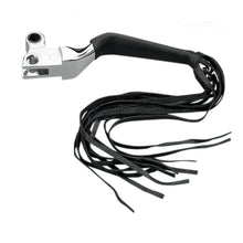 Load image into Gallery viewer, Fringed Leather Lever Covers 30cm 12 inch Long Tassels Fringe fits Harley-Davidson - Drag Specialties DS243063
