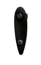 Load image into Gallery viewer, Black Shrouded Skull Chrome Statue Fender Mud Guard Ornament Mascot - Drag Specialties 1405-0158
