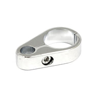 1-1/4 in. (32mm) Clutch/Throttle Cable Clamp Holder - Chrome - Drag Specialties 905650