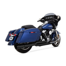 Load image into Gallery viewer, Vance &amp; Hines 47383 PCX Black Pro Pipe 2-into-1 Exhaust fits Harley-Davidson 2017 up Touring

