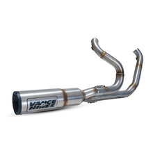Load image into Gallery viewer, Vance &amp; Hines 27321 PCX Brushed S/S Hi Output RR 2-into-1 Exhaust fits Harley-Davidson 2017 up Touring
