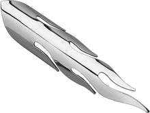 Load image into Gallery viewer, Chrome Flame Exhaust Heat Shield Cover For 2 in Pipes Custom Look - Custom Chrome 78400
