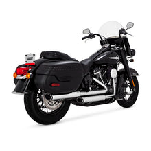 Load image into Gallery viewer, Vance &amp; Hines 16379 PCX Twin Slash 3 in. Slip-on Exhaust 2018 up Heritage Softail / Deluxe / Hydra Glide
