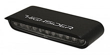 Load image into Gallery viewer, HIGHSIDER 255-028 LED Tail Light "STRIPE" Clear Lens - Black
