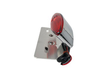 Load image into Gallery viewer, Tail Light Tech Glide / Snake Eye - Red Lens, Chrome - Highway Hawk H68-3362
