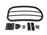 Solo Tubular Luggage Rack + Bracket fits Harley-Davidson - Black - Highway Hawk H667-0131BK