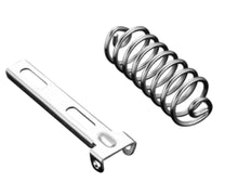 Load image into Gallery viewer, Motorcycle Solo Seat 5" Springs/Bracket Mounting Kit - Motorcycle Storehouse 503940 &amp; 53-203
