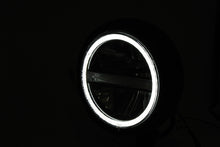 Load image into Gallery viewer, HIGHSIDER 223-221 LED Headlight 5-3/4 inch "PECOS TYPE 6" with TFL, Bottom Mount - Black
