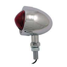 Load image into Gallery viewer, Long Stem Bullet Red Marker Side Light Motorcycle/Trike - Motorcycle Storehouse 230253
