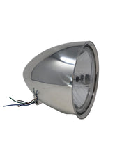 Load image into Gallery viewer, Custom 7 inch Headlight Bullet (Cone) Shape - Polished Aluminium Finish - Highway Hawk H68-0330
