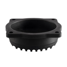 Load image into Gallery viewer, Finned CV Carb (Carburetor) Cover fits Harley-Davidson 1988-2006, Contrast Cut Black Finish - Motone Customs MTE038
