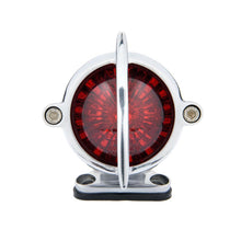 Load image into Gallery viewer, Cuda LED Tail Light, Polished Finish (+ fender mounting bracket) -  Motone Customs MEL053+MEL011
