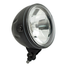 Load image into Gallery viewer, Headlight 5-3/4 inch with LED Halo Ring Bottom Mount, E-mark - Black
