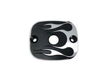 Load image into Gallery viewer, Master Cylinder Cover Flame Harley-Davidson Touring, Softail, Dyna
