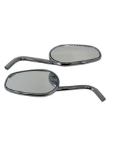 Load image into Gallery viewer, Mirror Classic (Pair) for Metric Cruiser/fits Harley-Davidson - Chrome - Highway Hawk H91-1051

