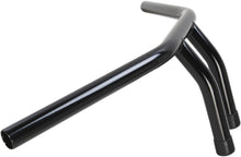 Load image into Gallery viewer, Handlebars 8 in. High T-Bar 1 in. (25mm) - Black with Wiring Dimples
