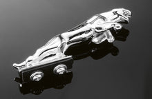 Load image into Gallery viewer, Leaping Panther Chrome Statue Fender Mud Guard Ornament Mascot 13cm - Highway Hawk H02-079

