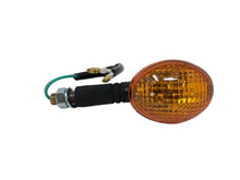 Load image into Gallery viewer, Turn Signal (1) Large Cateye - Black - Highway Hawk H68-5071

