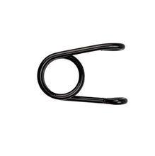 Load image into Gallery viewer, 2 in Black Scissor (Torsion) Solo Seat Springs (Pair) for Chopper/Bobber - Highway Hawk H53-205B
