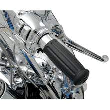 Load image into Gallery viewer, Old School Vintage Retro Rubber 1 inch Grip Set fits Harley-Davidson 1996-2017 - Motorcycle Storehouse 990703
