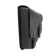 Load image into Gallery viewer, Ledrie HLZAD2-2001-2 Swingarm Bag Black 9 Litres fits Harley-Davidson Softail &amp; Touring 2018 up - Genuine Real Leather
