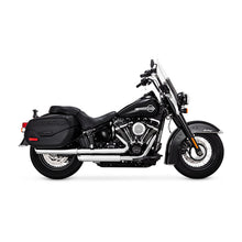 Load image into Gallery viewer, Vance &amp; Hines 16879 Twin Slash Chrome 3 in. Slip-on Exhaust 2018-20 Heritage Softail / Deluxe
