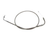 Braided Idle Cable for Yamaha XVS950 Midnight Star (V-Star) Stock Length - Highway Hawk H20-0273