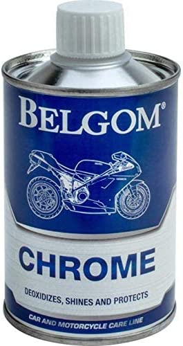 Belgom Chromes Chrome Polish 250 ml Bottle (no Polishing Cloth) - Polishes & Protects