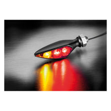 Load image into Gallery viewer, Kellermann 169150 LED Combi Turn- Brake- &amp; Rear Light Rhombus S DF Dark Black Left

