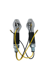 Load image into Gallery viewer, Turn Signal Set Hexagon LED, Long Stem - Chrome - Highway Hawk H68-9273

