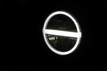 Load image into Gallery viewer, HIGHSIDER 223-219 LED Headlight 5-3/4 inch "PECOS TYPE 6" with DRL, Side Mount - Black
