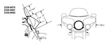 Load image into Gallery viewer, Memphis Shades Batwing Fairing MEM7081 for Indian Scout &amp; Scout Sixty + QR Mount Kit &amp; Screen
