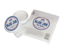 Load image into Gallery viewer, Blue Job Chrome Exhaust Polish + Blue Job Pipe Wipe Combi Deal to remove exhaust bluing
