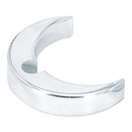 Push-On Brake Cable Clamp / Holder for 41mm Fork Tube, Polished Alu