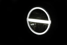 Load image into Gallery viewer, HIGHSIDER 223-221 LED Headlight 5-3/4 inch "PECOS TYPE 6" with TFL, Bottom Mount - Black
