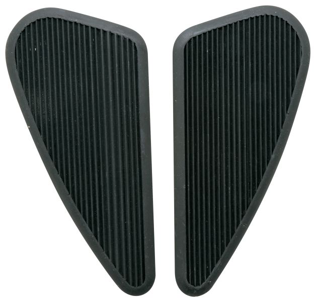 Knee Pads for the Fuel Tank. 1 Set - Black 190mm x 90mm - Highway Hawk H319-657