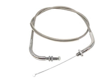 Load image into Gallery viewer, Braided Idle Cable for Yamaha XVS650 Drag Star Custom/Classic Stock Length - Highway Hawk H20-0171
