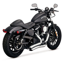 Load image into Gallery viewer, Vance &amp; Hines Big Radius 2-into-2 Exhaust Chrome 2014-2022 Sportster
