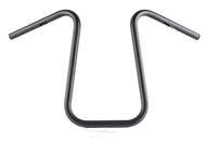 The Big Boss 16 in. High Handlebars - 25mm Dull Black - Highway Hawk H55-334B