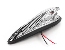 Load image into Gallery viewer, Chrome Eagle Head Fender Light Motorcycle Mud Guard (S) - Highway Hawk H68-4021
