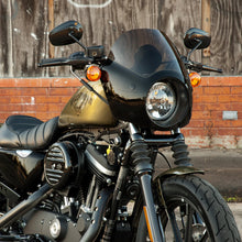 Load image into Gallery viewer, Memphis Shades Cafe Fairing fits Harley Sportster Models 1986 up + Mount Kit
