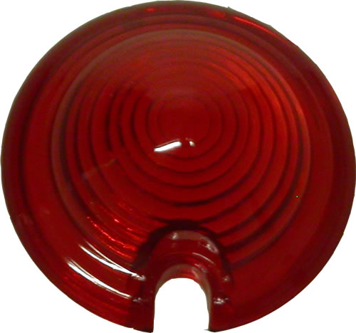 Replacement Red Lens For Bullet/Sparto Rear Tailllight, Marker Light