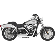 Vance & Hines PCX Chrome Shortshots Staggered Exhaust 2006-2011 Dyna