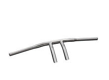 Load image into Gallery viewer, Fat 1-1/4 in. (32mm) Wishbone T-Bar Handlebars M12 Riser Bolt, Chrome fits selected Jap Cruisers - Highway Hawk H55-511
