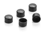 Black Allen Sockethead 1/4 inch Bolt Covers (takes 3/16 in. Allen Key) - Pack of 5