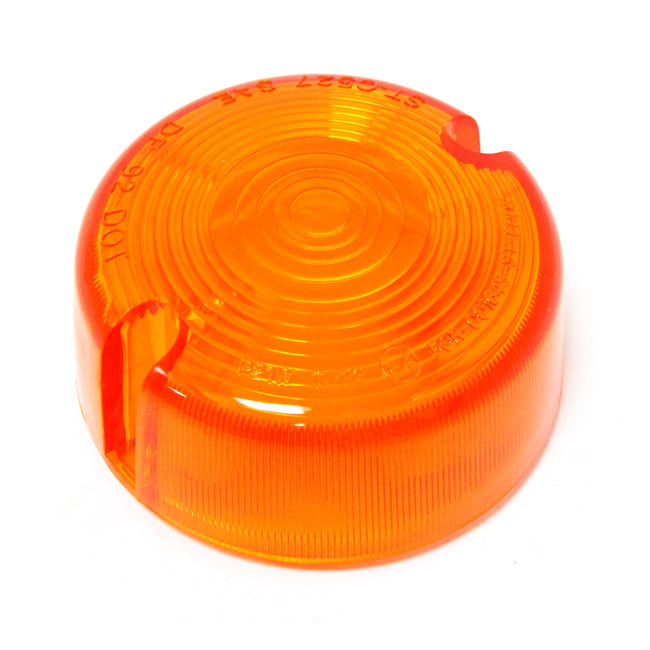 Replacement Amber Lens for Turn Signal Harley-Davidson FX/XL Models 1986-99 - Chris Products DHD-2A