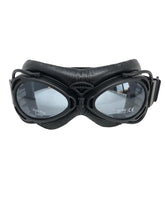 Load image into Gallery viewer, Red Baron Aviator/Flying Goggles Dakota for Open Face Helmets - Black &amp; Black - Highway Hawk H02-917
