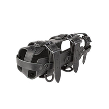 Load image into Gallery viewer, Green Primus 1 Litre Fuel Bottle + Black Leather Holder Emergency Petrol Can
