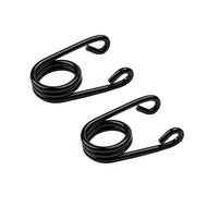 2 in Black Scissor (Torsion) Solo Seat Springs (Pair) for Chopper/Bobber - Highway Hawk H53-205B