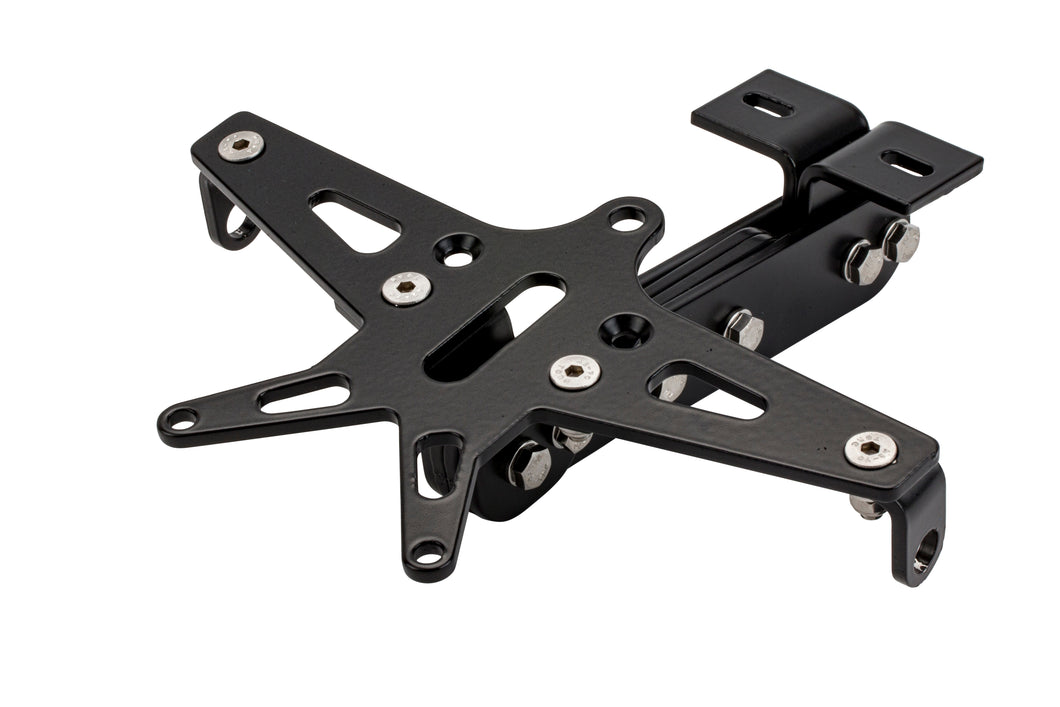 License Plate Holder Black - Highway Hawk HC59-2000